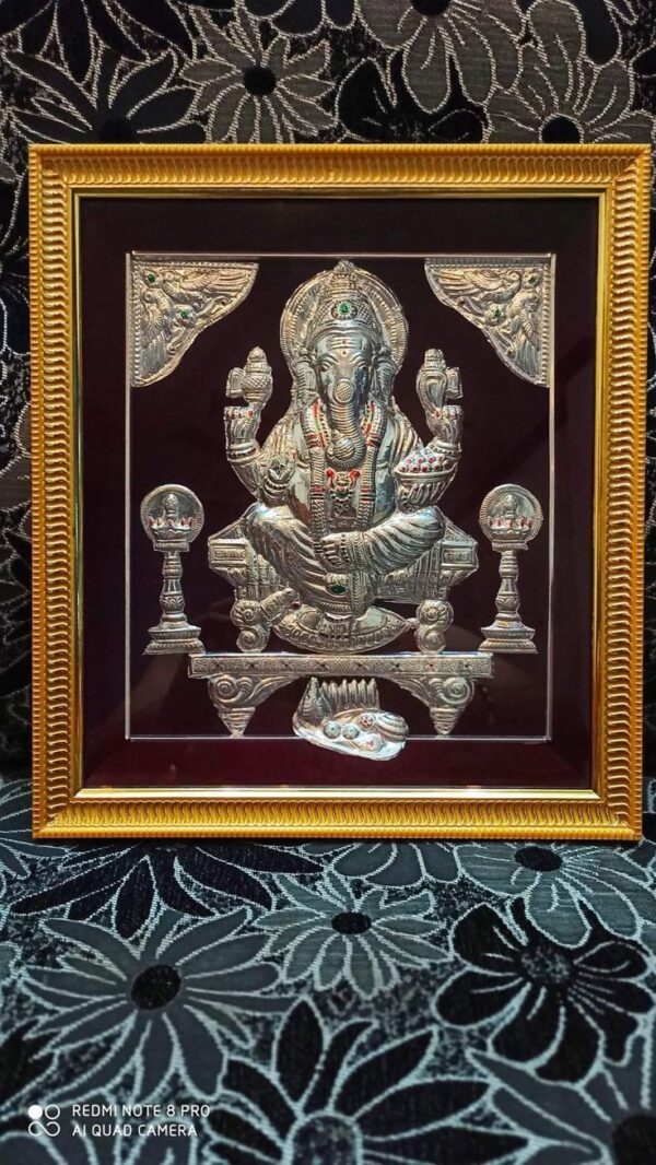 Divine God Photo Frame – Spiritual Decorative Frame for Religious Art, Prayers, and Blessings